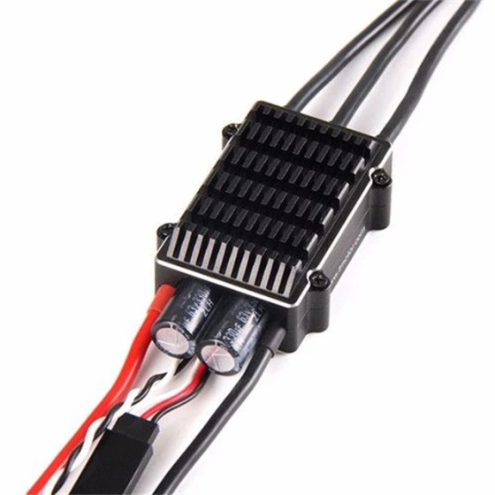 T-motor FLAME 60A HV 12S (6-12S 600HZ NO BEC) Controlador de velocidad ESC impermeable para UAV Drone